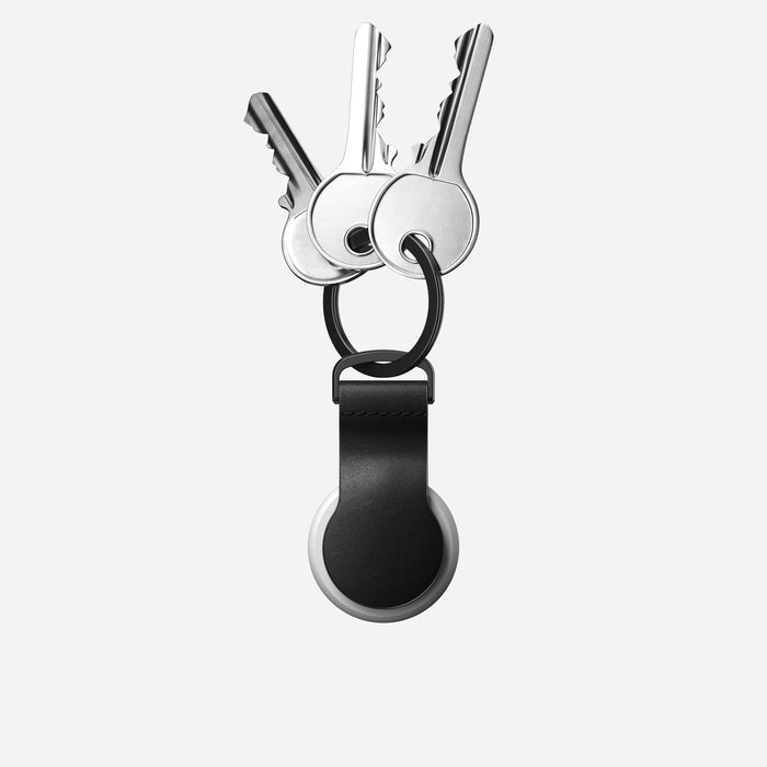 Nomad - AirTag Leather Loop - Black