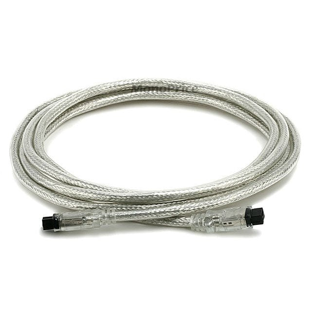9 PIN/ 9PIN BETA - FireWire 800 Cable, 3m, CLEAR