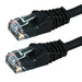 60cm 24AWG Cat6 550MHz UTP Ethernet Bare Copper Network Cable - Black