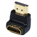 HDMI Port Saver Male to Female - 90 Degree Adapter