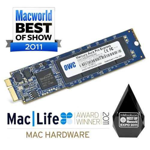 1.0TB OWC Aura Pro 6G Solid-State Drive for MacBook Air 2010-2011