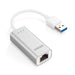 Anker® Unibody Aluminum USB 3.0 to RJ45 Gigabit Adapter Supporting 10/100/1000 Mbps Ethernet RTL8153 Chipset