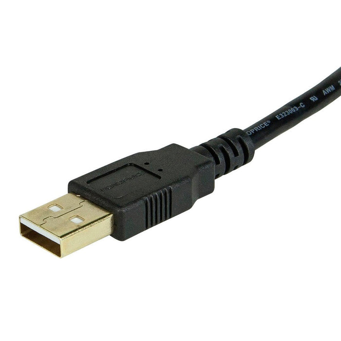 45cm USB 2.0 Male to A Female Extension 28/24AWG Cable Gold Plated