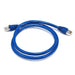 0.9m 24AWG Cat6A 500MHz STP Ethernet Bare Copper Network Cable - Blue