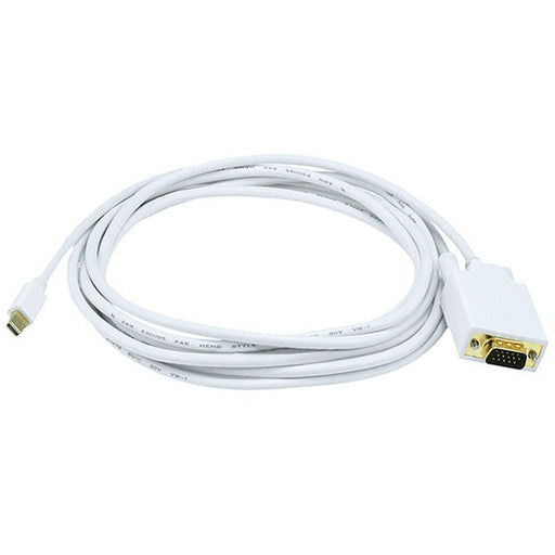 Mini DisplayPort / Thunderbolt to VGA Male 28AWG Cable - 3m