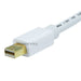 Mini DisplayPort / Thunderbolt to VGA Male 32AWG Cable Gold Plated Connectors - 4.5m