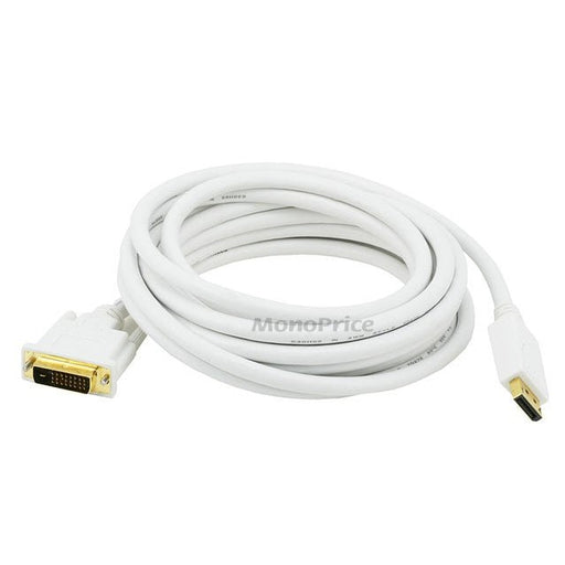 4.5m 28AWG DisplayPort to DVI Cable - White