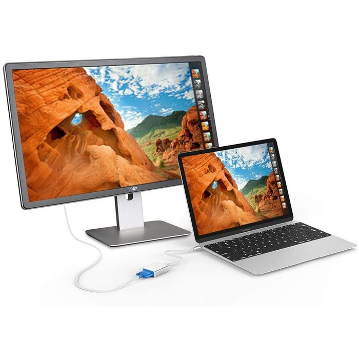 USB-C (Thunderbolt 3) to VGA Adapter, Converter Compatible with