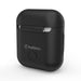 PodSkinz Protective Silicone Cover Skin for Apple 1 and Airpods 2 Charging Case - Black