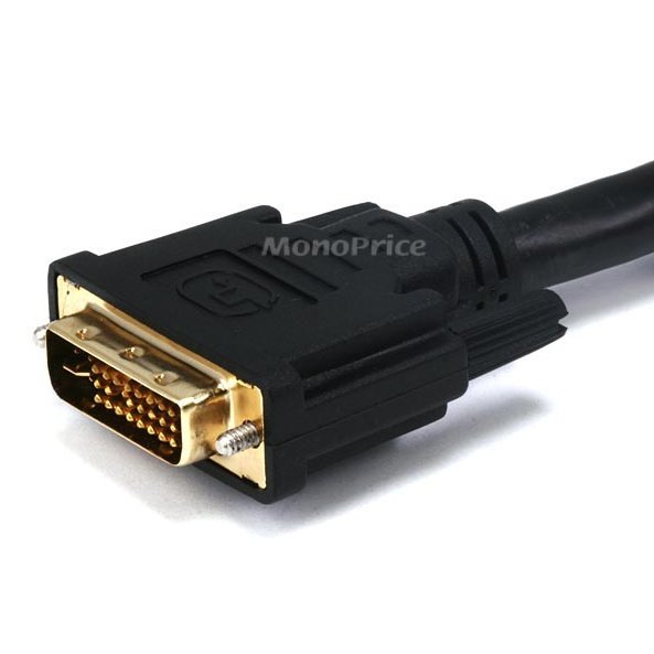 1,8m 28AWG Dual Link DVI-I Cable - Black