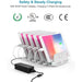 Unitek USB Charging Station for Multiple Devices, 10- Port with QC 3.0, 60W - White