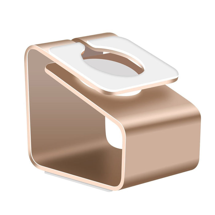 Minisuit Charging Dock Station Stand for Apple Watch 38 or 42mm Vertical Gold
