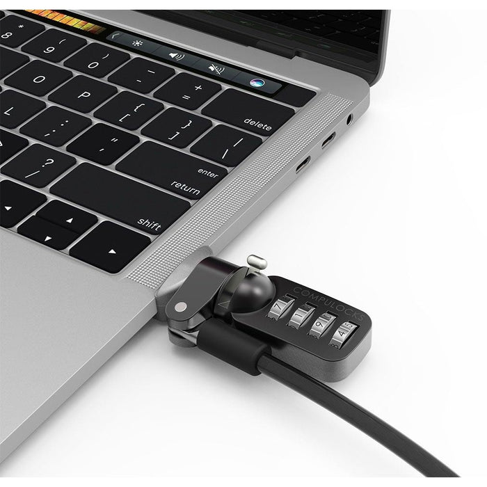 Maclocks Security Laptop Ledge Lock Adapter with Combination Cable Lock