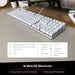 Macally Full Size, Backlit Mac Mechanical with Brown Switches - Compatible Apple Keyboard Wired USB