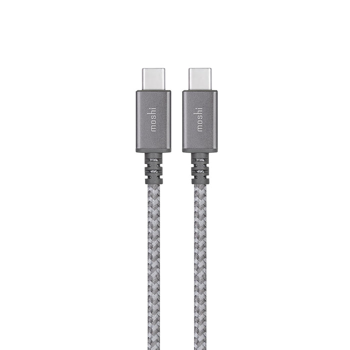 Moshi Integra USB-C Charge-Sync Cable 2m - Titanium Gray
