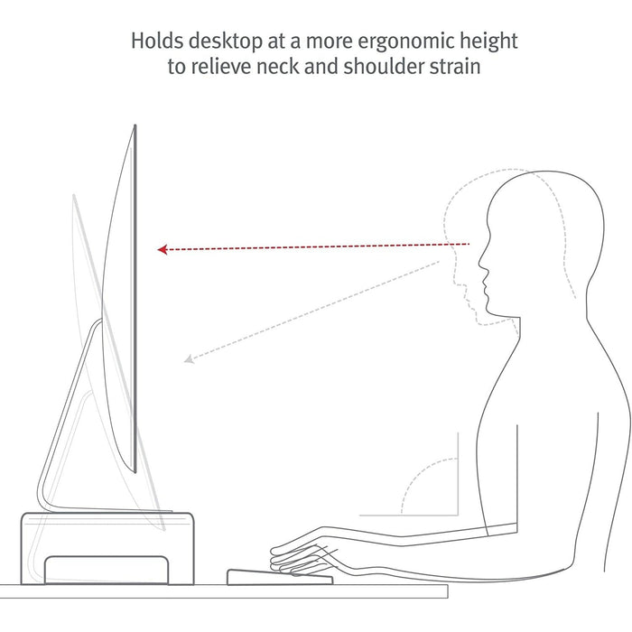 Twelve South Curve Riser for iMac & Displays