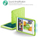 Poetic TurtleSkin Cover Case With Heavy Duty Protection Silicone and Sound-Amplification feature for iPad 9.7 Inch 2017-2018 - Green