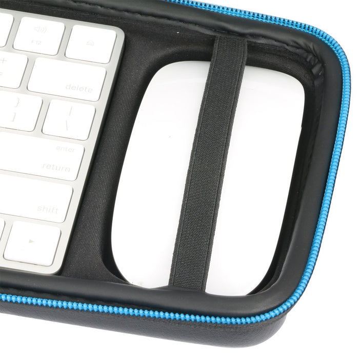 Baval Hard Case Portable Bag Replacement for Wireless Keyboard Apple Magic Mouse 2 - Black