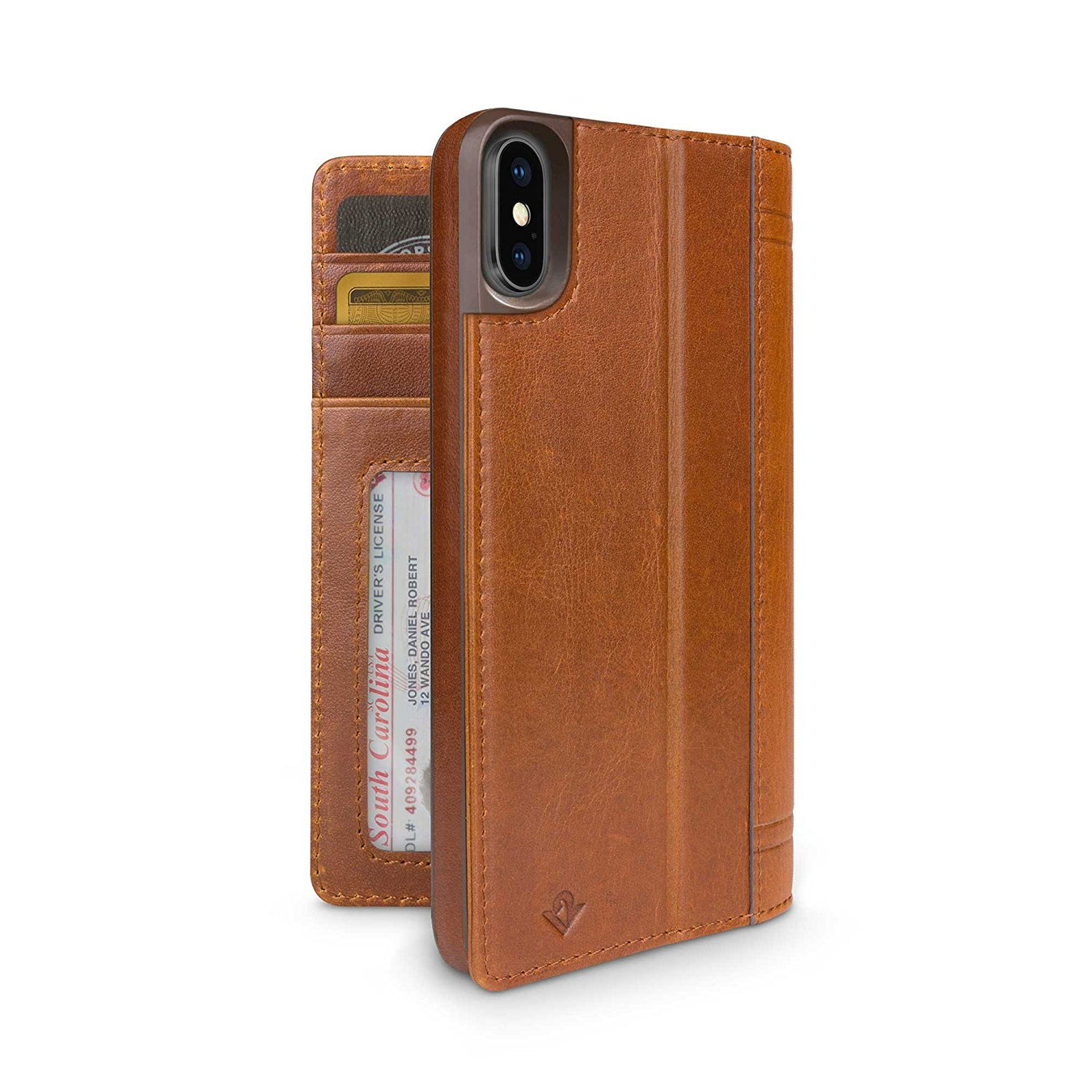 Twelve South Journal for iPhone Xs Max - Brown