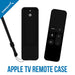 Sabrent Apple TV Remote Shockproof Case with Magnetic Mount Holder - Black