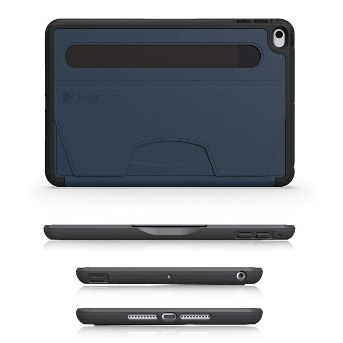 ZUGU CASE iPad Mini & 4 Muse Case 5 Ft Drop Protection, Secure 7 Angle Magnetic Stand - Navy Blue