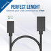 Sabrent 22AWG USB 3.0 Extension Cable, 0.9M - Black
