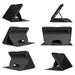 ZUGU CASE iPad Mini & 4 Muse Case 5 Ft Drop Protection, Secure 7 Angle Magnetic Stand - Black