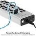 Sabrent 90W 20-Port USB 2.0 Fast Charger - Silver