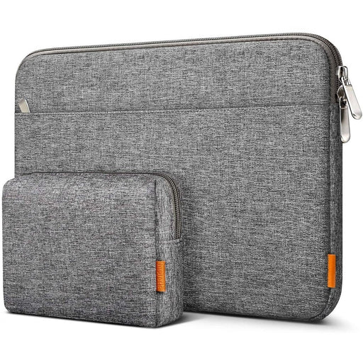Inateck 14 Inch Laptop Sleeve Case Bag Compatible with 14'' Laptop,15'' MacBook Pro 2018-2017-2016, Notebooks, Chromebooks - Grey