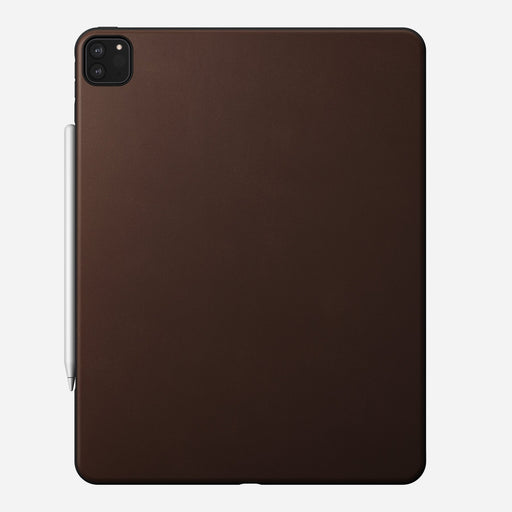 Nomad Rugged Case iPad Pro 12.9 4th Gen Leather - Brown