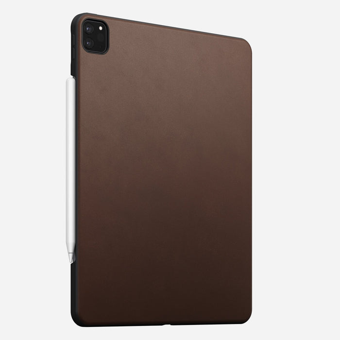 Nomad Rugged Case iPad Pro 12.9 4th Gen Leather - Brown