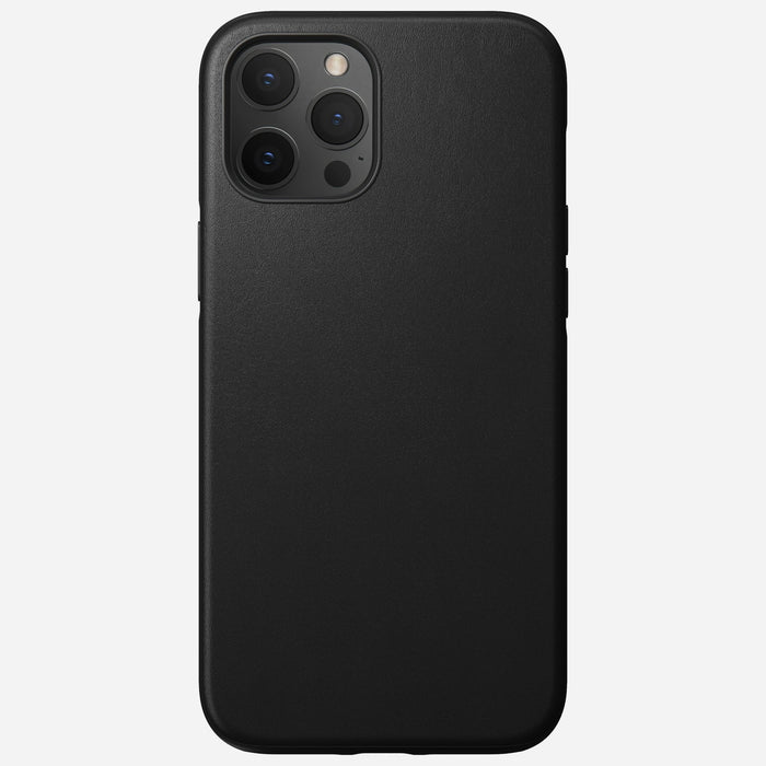 Nomad Leather Case Rugged iPhone 12 Pro Max - Black