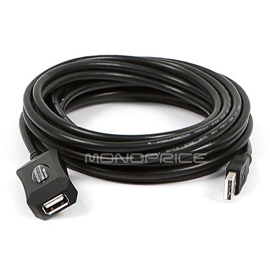 16ft 5M USB 2.0 Male to A Female Active / Repeater Cable Kinect & PS3 Move Compatible Extension