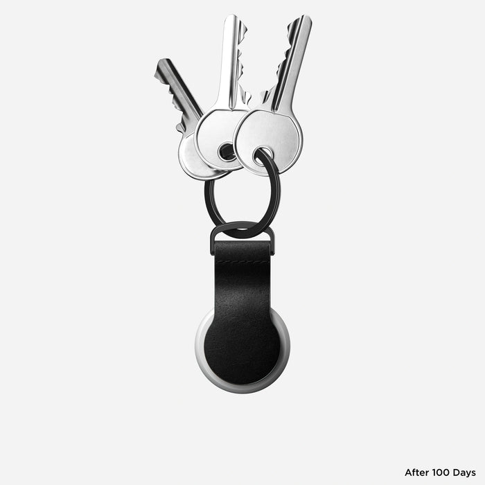 Nomad - AirTag Leather Loop - Black