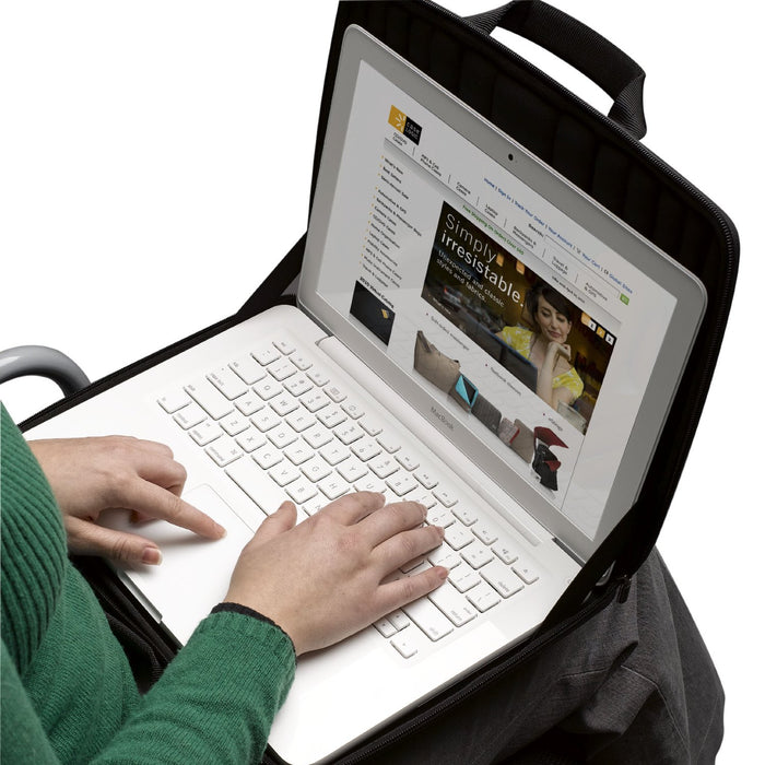 Case Logic QNS-113 13.3-Inch EVA Molded Laptop Macbook Air Pro Retina Display Sleeve - Black