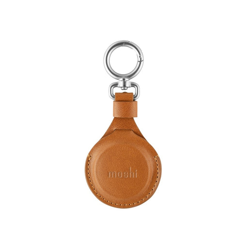 Moshi AirTag Key Ring - Brown