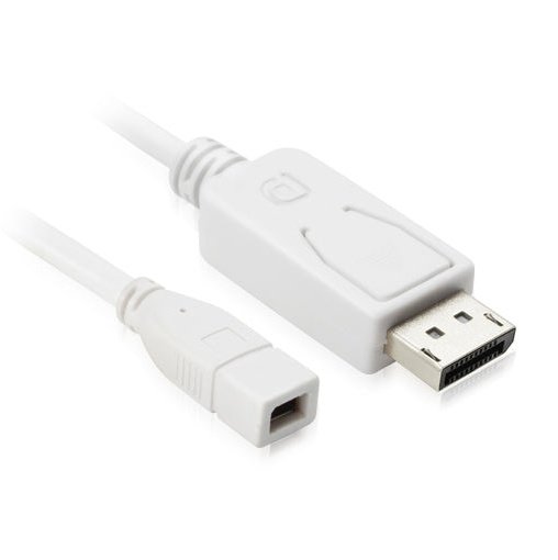 Male to Mini Displayport Female adapter cable - 2m