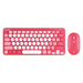 Bonelk KM-383 Wireless Keyboard And Mouse Combo Red