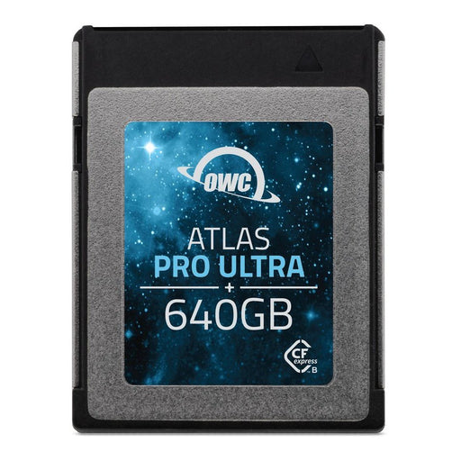 640GB OWC Atlas Pro Ultra High-Performance CFexpress Type B Memory Card