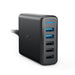 Anker PowerPort Speed 5 Port - Quick Charge 3.0, 63W 5-Port USB Wall Charger