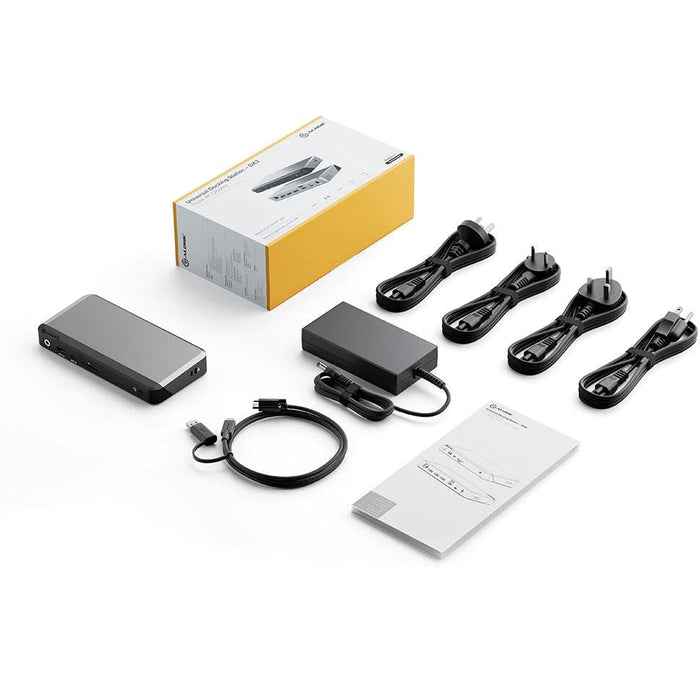 ALOGIC Triple 4K Display Universal Docking Station – DX3 with 100W Power Delivery (Laptop Charging) - 3 x DP with up to 4K 60Hz Support - Macfixit Australia