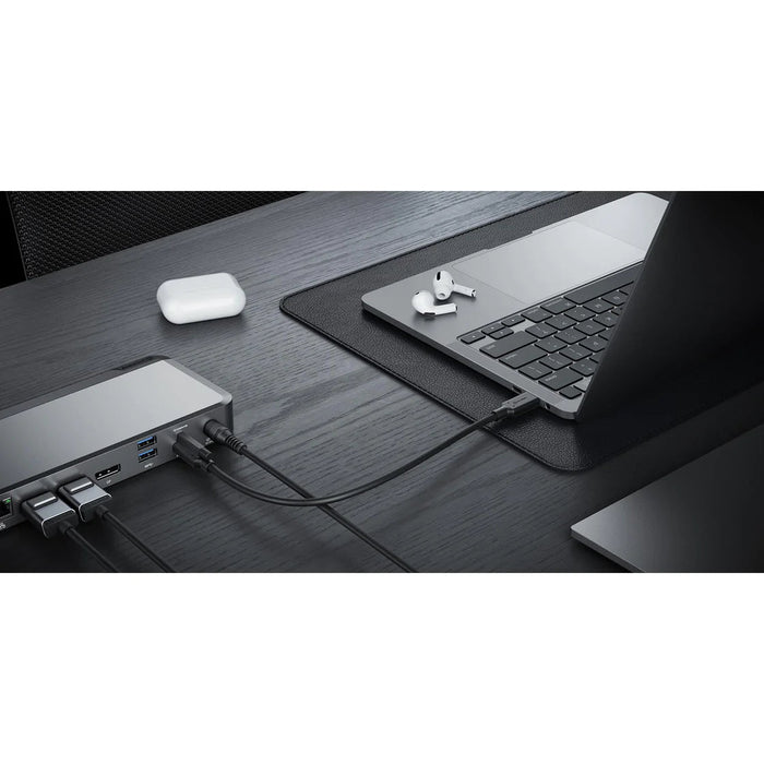 ALOGIC Triple 4K Display Universal Docking Station – DX3 with 100W Power Delivery (Laptop Charging) - 3 x DP with up to 4K 60Hz Support - Macfixit Australia