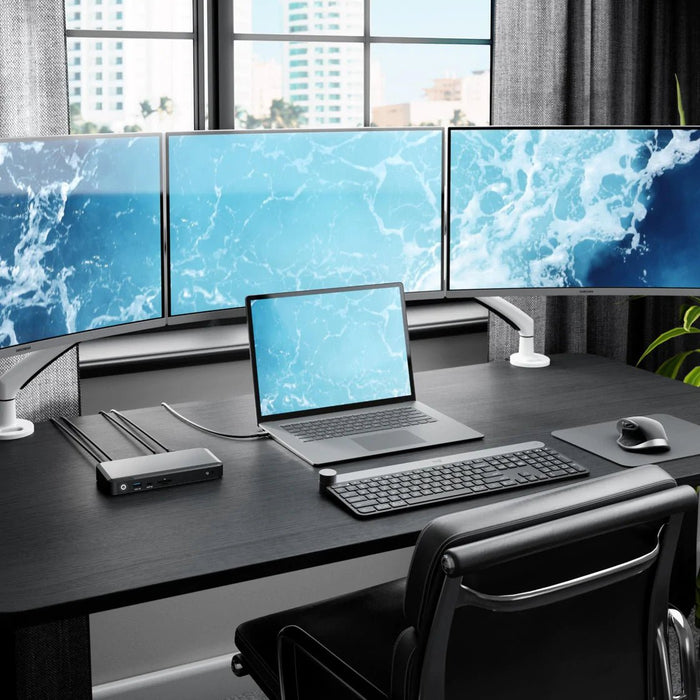 ALOGIC Triple 4K Display Universal Docking Station – DX3 with 100W Power Delivery (Laptop Charging) - 3 x DP with up to 4K 60Hz Support - Macfixit Australia