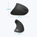 Anker Ergonomic USB 2.4G Wireless Vertical Mouse with 3 Adjustable DPI Levels - Macfixit Australia