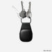 Nomad AirTag Leather Keychain - Black