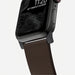 Nomad Active Strap Pro Apple Watch 44-42mm Brown - Black Hardware