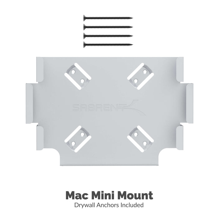 Sabrent Mac Mini VESA Mount-Wall Mount-Under Desk Mount