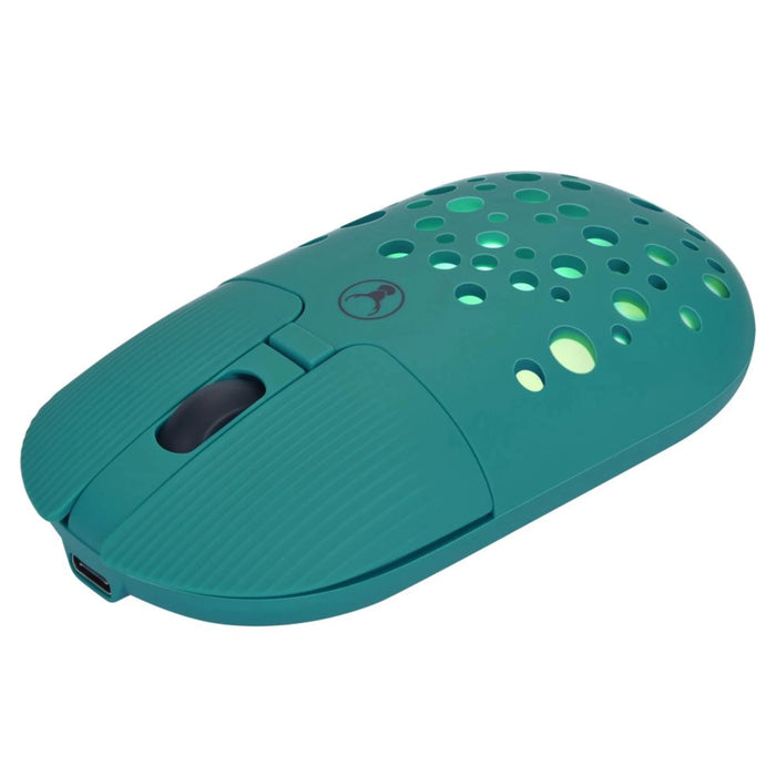 Bonelk Bluetooth/Wireless RGB 4D Mouse, 1200DPI, USB - C, M - 270 (Emerald Green) - Macfixit Australia