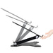 Bonelk Elevate Flow Laptop Stand (Black) - Macfixit Australia
