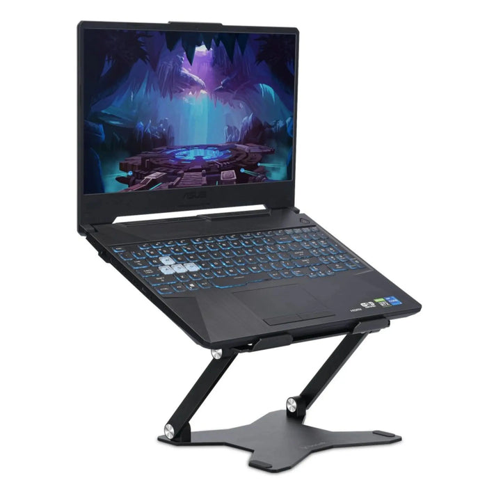 Bonelk Elevate Flow Laptop Stand (Black) - Macfixit Australia